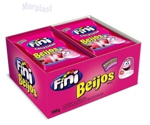 BEIJOS DE MORANGO 12X15G FINI