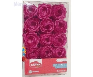 FORMINHA P/ DOCE FLORA FUCSIA C/30 UNIDADES