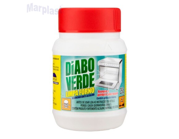LIMPA FORNO DIABO VERDE 250 GR