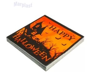 HALLOWEEN GUARDANAPO METALIZADO