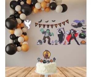 HALLOWEEN KIT DECORATIVO CARTONADO