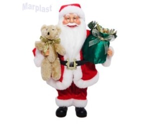 NATAL NOEL C/ SACO PRESENTE  40CM