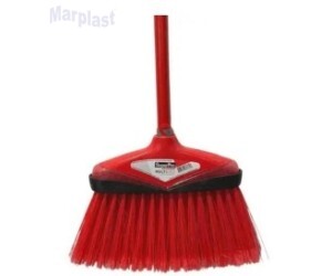 VASSOURA BETTANIN NOVICA MULTIUSO VERMELHA CABO METAL