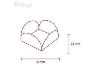 FORMINHA LUXO LILÁS C/50 UNIDADES