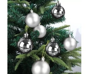 NATAL BOLAS 5CM PRATA C/9 UNIDADES