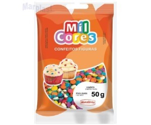 CONFEITO FIGURA CONFETE 50gr