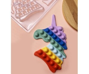 BWB PVC POP IT UNICÓRNIO