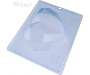 BWB SILICONE CORAÇÃO LAPIDADO 1 CAVIDADE