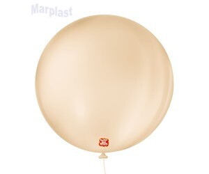 BALÃO SÃO ROQUE - TAMANHO 5 - C/50 UNIDADES -  LISO BEGE