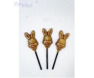 PÁSCOA BWB PVC PIRULITO COELHO GRAVATINHA 6 CAVIDADES 214
