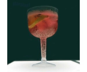 TAÇA PLÁSTICA PIT-500 GIN PINK C/4 UNIDADES PLASTILANIA