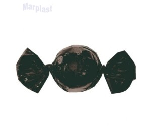 EMBALAGENS PARA BOMBOM 12X12,5 PRETO C/100 UNIDADES