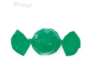 EMBALAGENS PARA BOMBOM 12X12,5 VERDE BANDEIRA C/100 UNIDADES