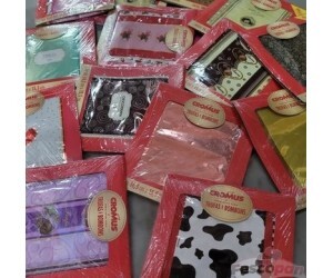 EMBALAGEM PARA TRUFA 14,5X15,5 LISO CASTANHO C/100 UNIDADES