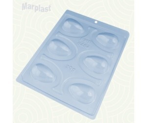 PÁSCOA BWB SILICONE OVO LISO 6 CAVIDADES/30GR