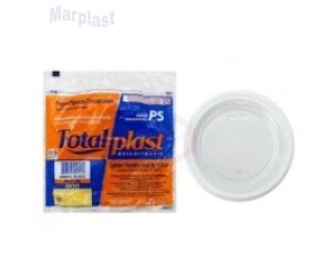 PRATO P/ BOLO 15CM C/10 UNIDADES - TOTALPLAST