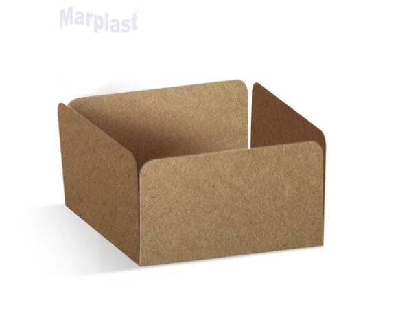 FORMINHA P/DOCE RETA KRAFT 3,5X3,5X2 100 UNIDADES