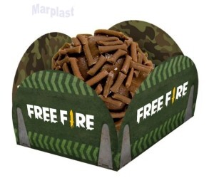 FREE FIRE PORTA FORMINHA C/40 UNIDADES