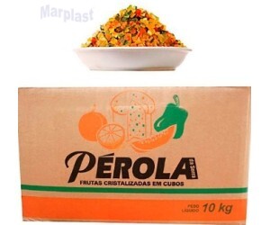 FRUTAS CRISTALIZADA PEROLA 10KG