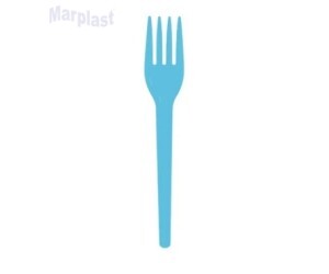 GARFO SOBREMESA C/50 UNIDADES AZUL CLARO