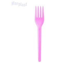 GARFO SOBREMESA C/50 UNIDADES ROSA