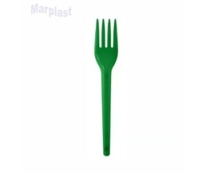 GARFO SOBREMESA C/50 UNIDADES VERDE ESCURO