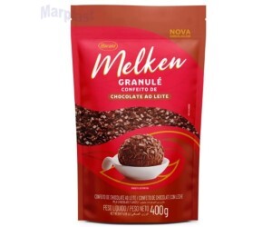 GRANULE CHOCOLATE AO LEITE MELKEN 400GR HARALD