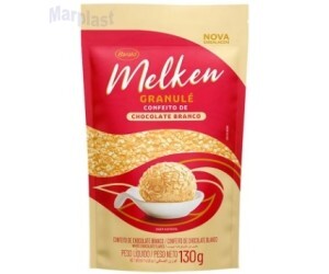 GRANULE CHOCOLATE BRANCO MELKEN 130GR HARALD