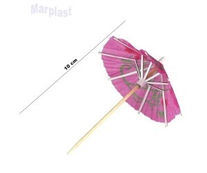 GUARDA CHUVA P/ COQUETEL 10CM C/144 UNIDADES