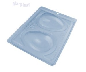 PÁSCOA BWB PVC OVO LISO 2 CAVIDADES  - 150GR