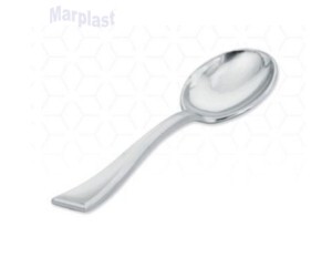 PÁSCOA COLHER SOBREMESA CLÁSSICA C/10 UNIDADES SILVER