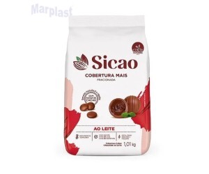 COBERTURA MAIS AO LEITE GOTAS 1KG SICÃO