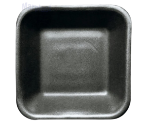 BANDEJA DE ISOPOR B-1 FUNDA PRETA TFL-01 C/100 UNIDADES