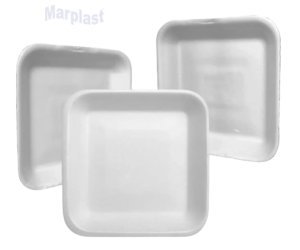 BANDEJA ISOPOR B-1 RASA TRL-01 C/10 UNIDADES