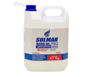 ALCOOL GEL 70º 5 LITROS