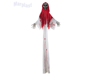 ESQUELETO CAVEIRA C/ LUZ E SOM HALLOWEEN