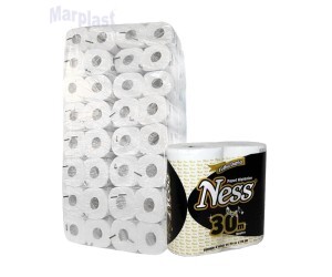 PAPEL HIGIENICO FOLHA DUPLA NESS FD. 64RL