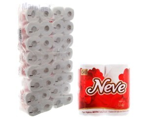 PAPEL HIGIENICO FOLHA DUPLA NEVE FD.64X30