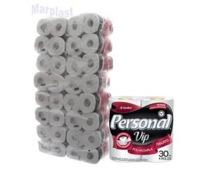 PAPEL HIGIENICO FOLHA DUPLA PERSONAL VIP FD. 64RL