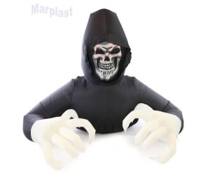 HALLOWEEN INFLÁVEL MORTE GIGANTE COM LUZ 270CM