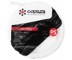 PRATO P/CHURRASCO 21CM C/10 COPAZA